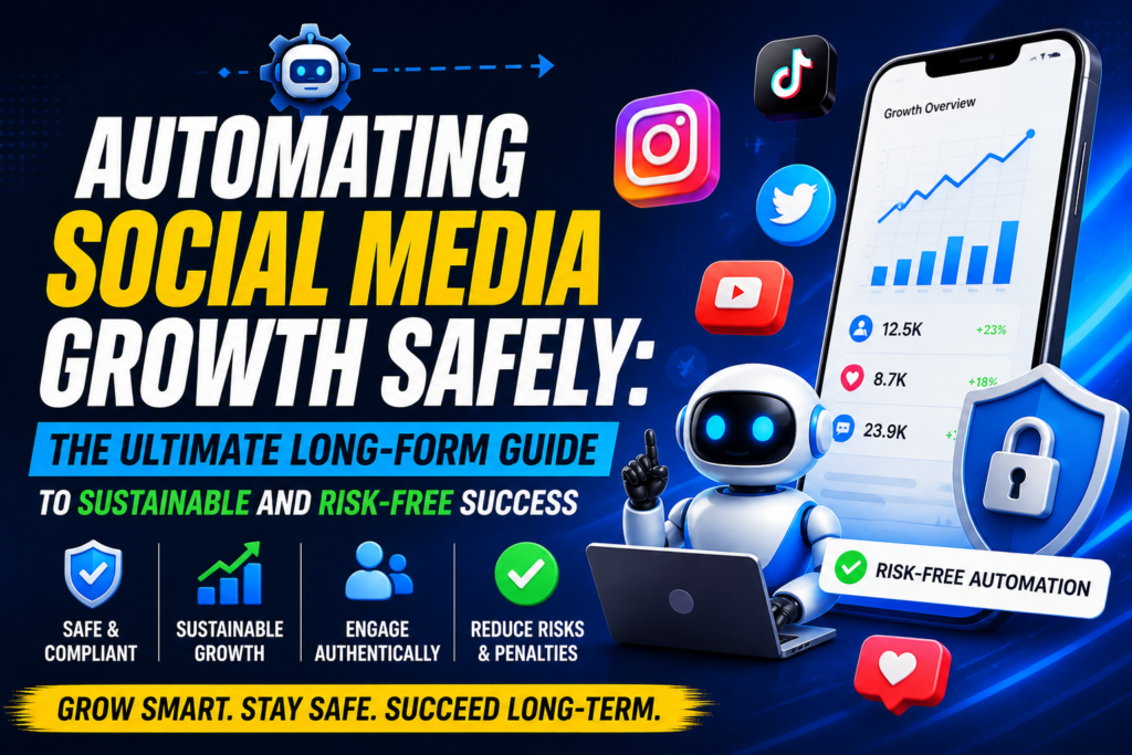 Automating Social Media Growth Safely: The Ultimate Long-Form Guide to Sustainable and Risk-Free Success